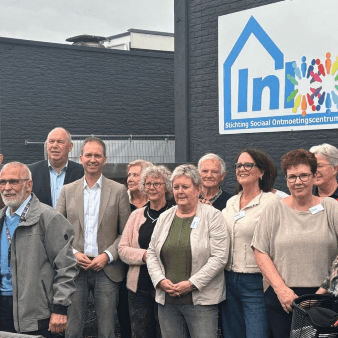 Eddy bezoekt het Stichting Sociaal Ontmoetingscentrum in Ommen