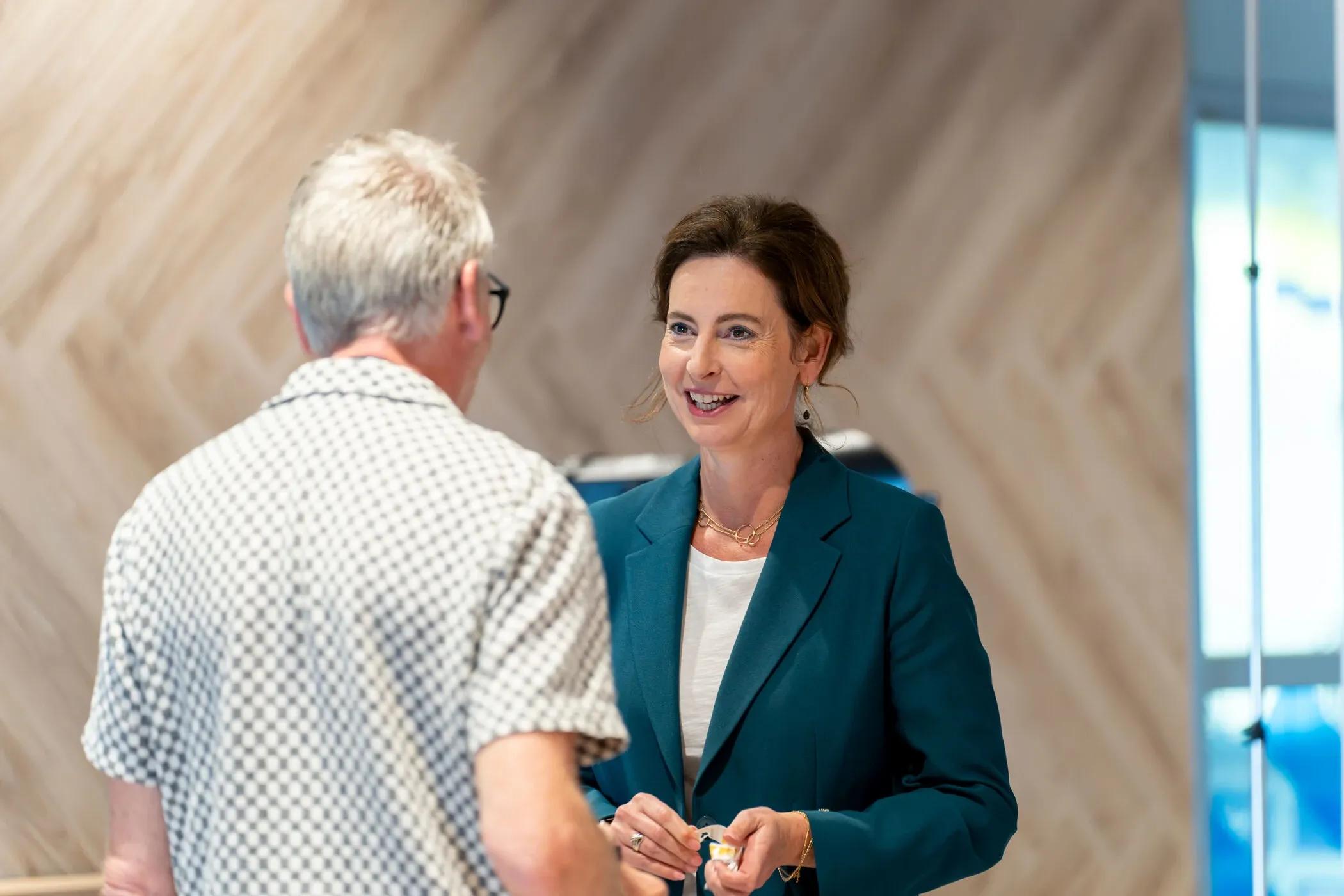 NSC Judith Uitermark in gesprek